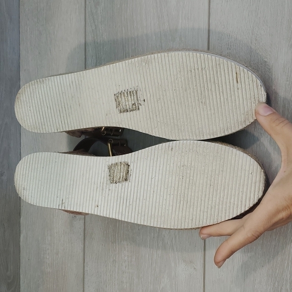 See By Chloe Ankle Espadrilles Sandals Suede Shoes sz 39  US 8 - Picture 10 of 12